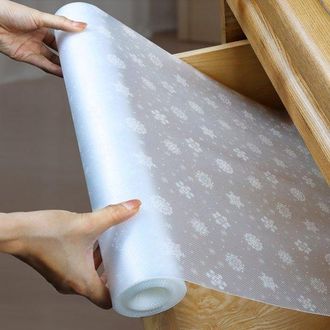 OEM Revestimiento Estantes: Revestimiento Antiadherente Armarios Cajones Impermeable Estampado, F&aacute;cil Cortar Medida (45 Cm 300, 300 Cm