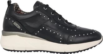 Pikolinos Sella Sneaker - Dames - Sneakers - Zwart - 37 EU - Leer - Schoenen