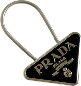 Prada Pre-owned Fabric key-holders - Heren - Vintage Accessoires - Zwart - ONE Size - Vintage