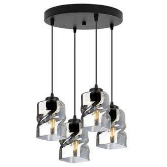 OEM L&aacute;mpara De Techo Moderna Colgante De Cristal