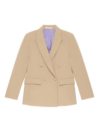 Maliparmi Cady double-breasted blazer - women - Polyester/Thermoplastic Elastomers (TPE)/Polyester - 42 - Neutrals