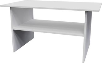 Welcome Furniture Paris Ready Assembled Coffee Table - White Matt & White - Welcome Furniture | TJ Hughes