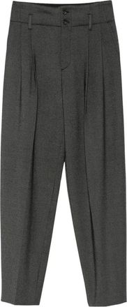 Alberta Ferretti Pantaloni dritti - - Trousers - Donna - Grigio - M