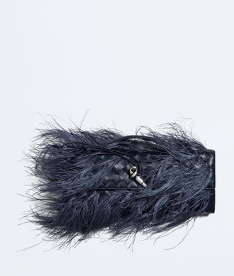 Bottega Veneta Andiamo Clutch - Blue - Women
