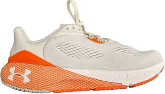 Under Armour Womens Hovr Machina 3 Running Shoes - Medium Width In White, Orange