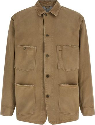 Maison Margiela Hombre, Chaquetas, Beige, Talla: L