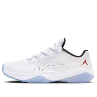 Air Jordan 11 CMFT Low White Varsity Red Black DN4180-162