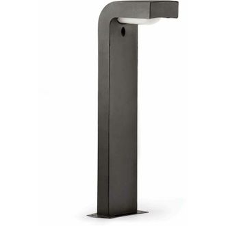 Faro Barcelona Faro Barcelona - Faro Klamp - Outdoor Bollard Light White, Dark Grey IP44, E27