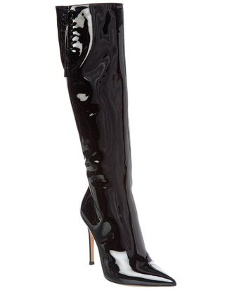 Gianvito Rossi Avril 105 Patent Knee-High Boot
