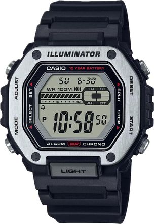 Casio Mens Heavy-Duty Digital Sport Watch with Black Dial - MWD-110H-1AV