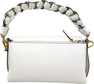 Coccinelle Handbags, female, White, Size: ONE SIZE Boheme Grana Double Shoulder Bag