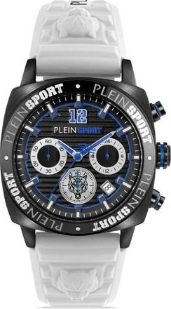 Plein Sport Wildcat Chronograph 44mm - men - Silicone/stainless steel - One Size - Black