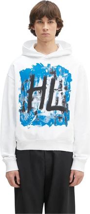 Helmut Lang Hoodies - Heren - Hoodies - Wit - XL - Hoodies & sweatvesten