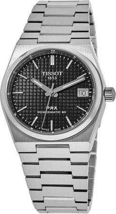 Tissot PRX Powermatic 80 35mm Black Dial Steel Unisex Watch T137.207.11.051.00