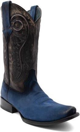 Ferrini Mens Suede Roughrider Western Boot in Electric at Nordstrom, Size 10.5