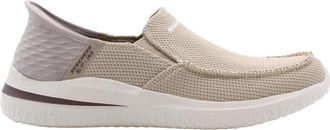 Skechers Klassieke Mocassins voor Heren - Heren - Loafers - Beige - 42 EU - Schoenen