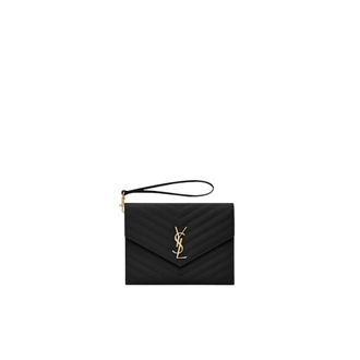 Saint Laurent Clutches, female, Black, Size: ONE SIZE Cassandre Matelass&eacute;