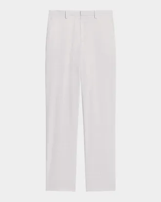 Theory Men & apos;s Organic Linen Straight Leg Flat-Front Trousers