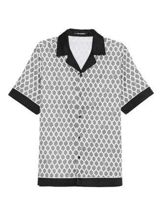 Karl Lagerfeld Aop Sslv shirt - Grijs