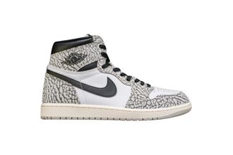 Nike Air Jordan 1 Retro High OG Mens Shoes Tech Grey/Muslin-Black-White DZ5485-031 12, Tech Grey/Muslin-black-white, 11 UK