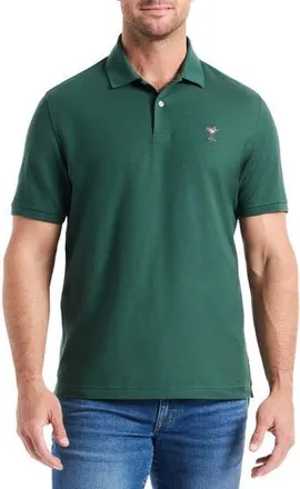 Robert Graham Belvar Knit Polo in Trekking Green at Nordstrom Rack, Size X-Large