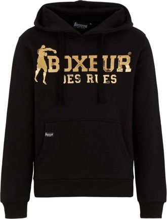 Boxeur Des Rues Sweatjacke BOXEUR DES RUES BOXEUR DES RUES Sweatjacke Hooded Full Zip, Herren, Gr. XL, schwarz, Obermaterial: 70% Baumwolle CO. 30% Polyester PES., Sw