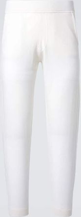 Allude Wool and cashmere sweatpants