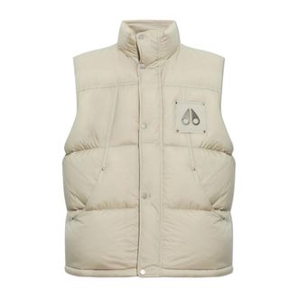 Moose Knuckles Everest Down Puffer Vest - - Jackets - Uomo - Beige - XL