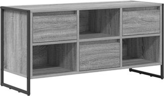 vidaXL Gabinete De Tv Con Caj&oacute;n Gris Sonoma 100 X 36 X 49,5 Cm Vidaxl