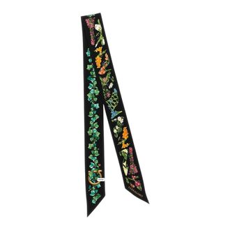 Ferragamo Foulard in Seta con Stampa Floreale - - Accessories - Donna - Multicolore - ONE SIZE