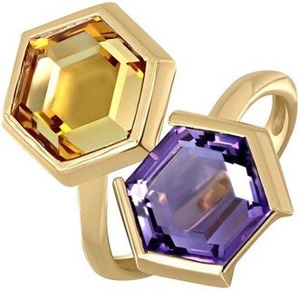 Bony Levy 14K Color 14K 7.94 Ct. Tw. 4 Amethyst Ring