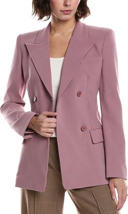 Michael Kors Pebble Wool & Silk-Blend Jacket