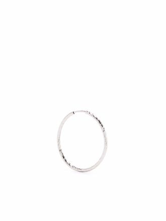 Maria Black 14kt white gold Liv 25 hoop earring - Silver
