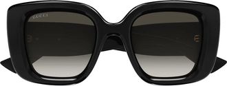Gucci Sunglasses Gg1975 S 002 Black/Grey Women