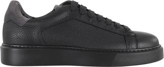 Doucal's Sneakers - Heren - Sneakers - Zwart - 42 1/2 EU - Leer - Schoenen