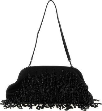 Alberta Ferretti Satin Clutch