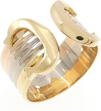 Cartier Yellow Gold (18K) Pink Gold (18K) White Gold (18K) Band Ring (Pre-Owned)