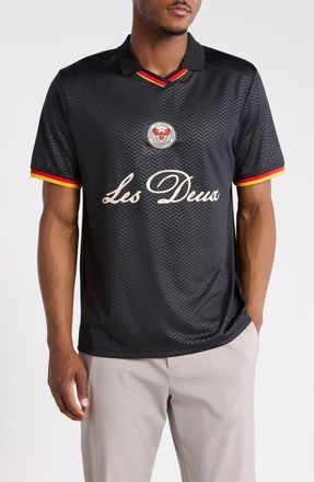 Les Deux Germany Football Jersey in Black at Nordstrom, Size Xx-Large