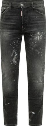 Dsquared2 Teddy Jeans - Heren - Slim Fit Jeans - Zwart - M - Katoen - Jeans