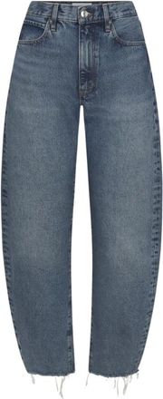 Frame Denim The Bubble Crop - Jeans - Mujer - Azul - W30