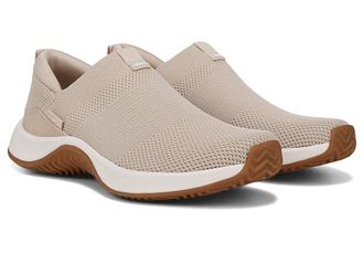 Ryk&auml; Encore Knit Slip On Sneaker Womens Shoes Terra Taupe : 7.5 B - Medium, Synthetic