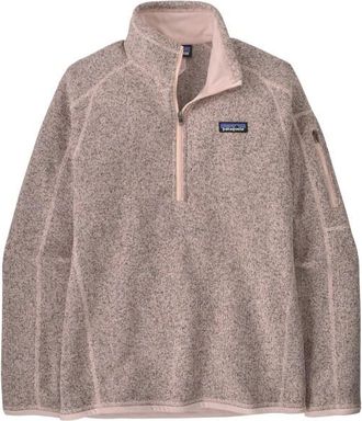 Patagonia Better Sweater 1/4 Zip Fleecepullover f&uuml;r Damen | braun
