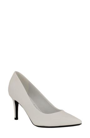 Calvin Klein Gayle Pump in White 142 at Nordstrom, Size 5.5