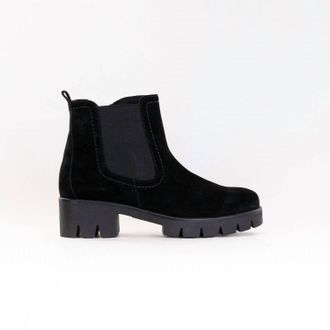 Gabor Womens Suede Boot In Black