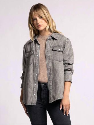 Thread & Supply Pippin Jacket In Black Stripe
