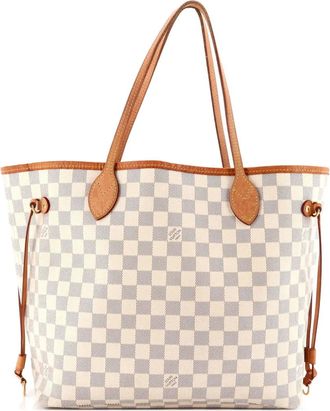 Louis Vuitton Neverfull NM Damier MM tote bag - women - Fabric - One Size - White