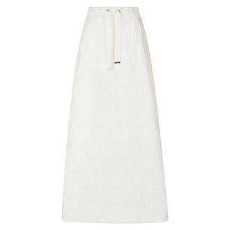 Herno Falda Midi - Skirts - Mujer - Blanco - XS