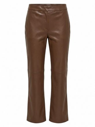 Max Mara Maxmara S Leather-Look Pants
