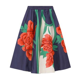 La DoubleJ Midi Skirts, female, Multicolor, Size: XS Circle Midi Skirt