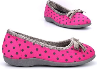 Generic Womens Slip On Slippers Size 6 Womens Slip On Slipper Size 5 Ladies Comfort Slippers Ladies Comfort Slipper Memory Foam Sizes 3-9 Pink 4 UK